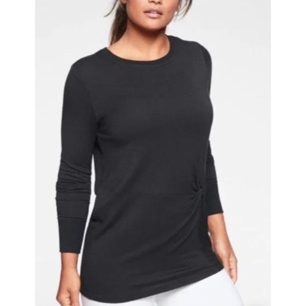 Athleta Nirvana Twist‎ Front Sweater Sz M